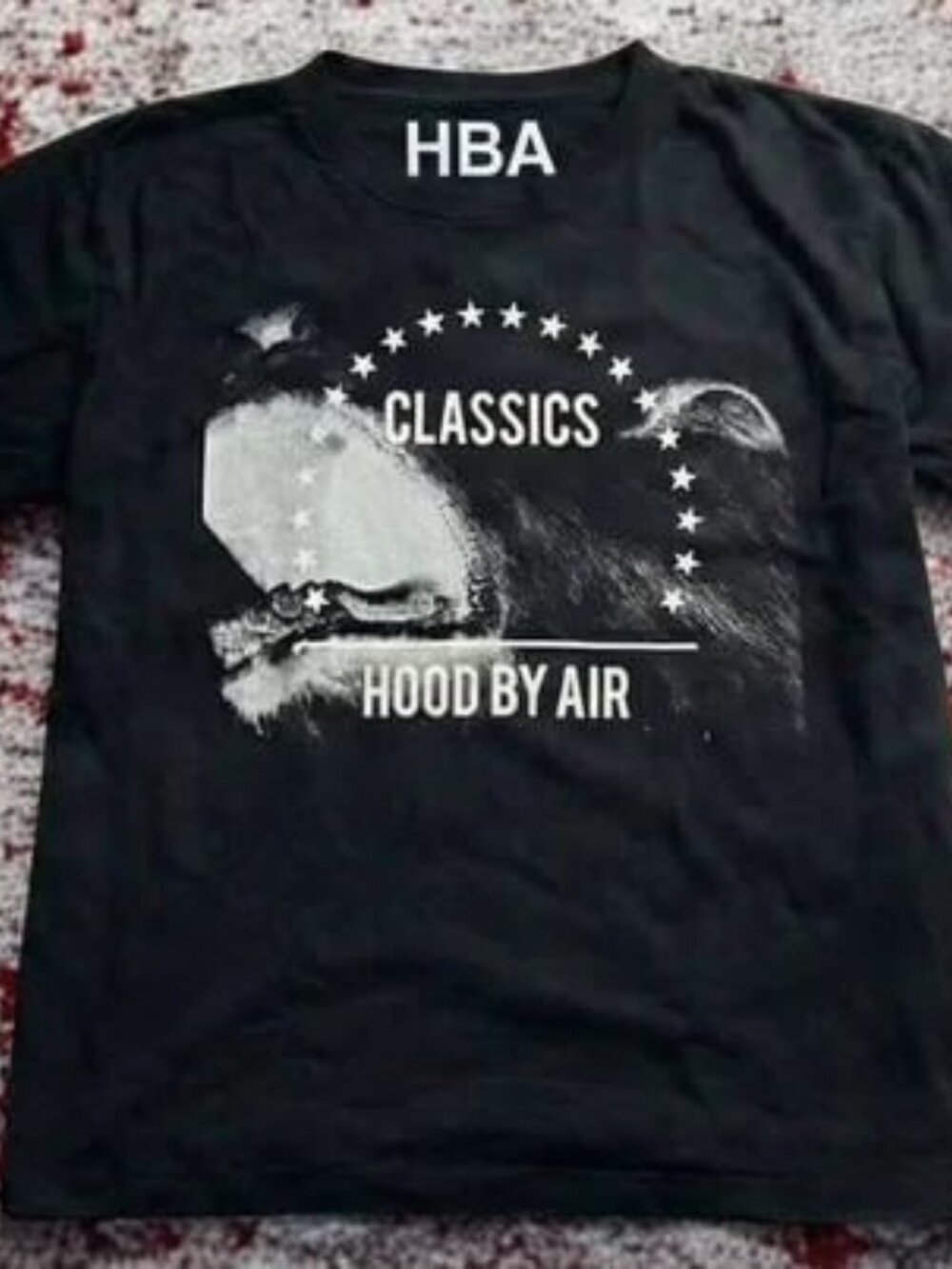 Hood By Air HBA Classics Graphic T-Shirt Black